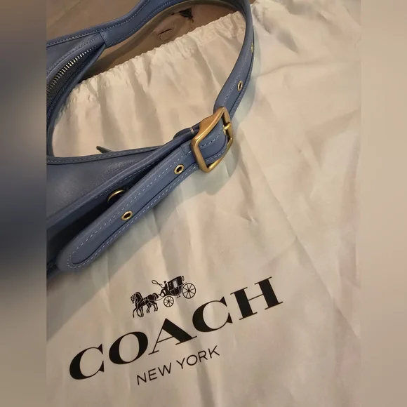 NEW Coach Ergo Handbag In RARE Azure Blue - Picture 10 of 15